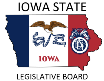BLET Iowa State Legislative Board Logo